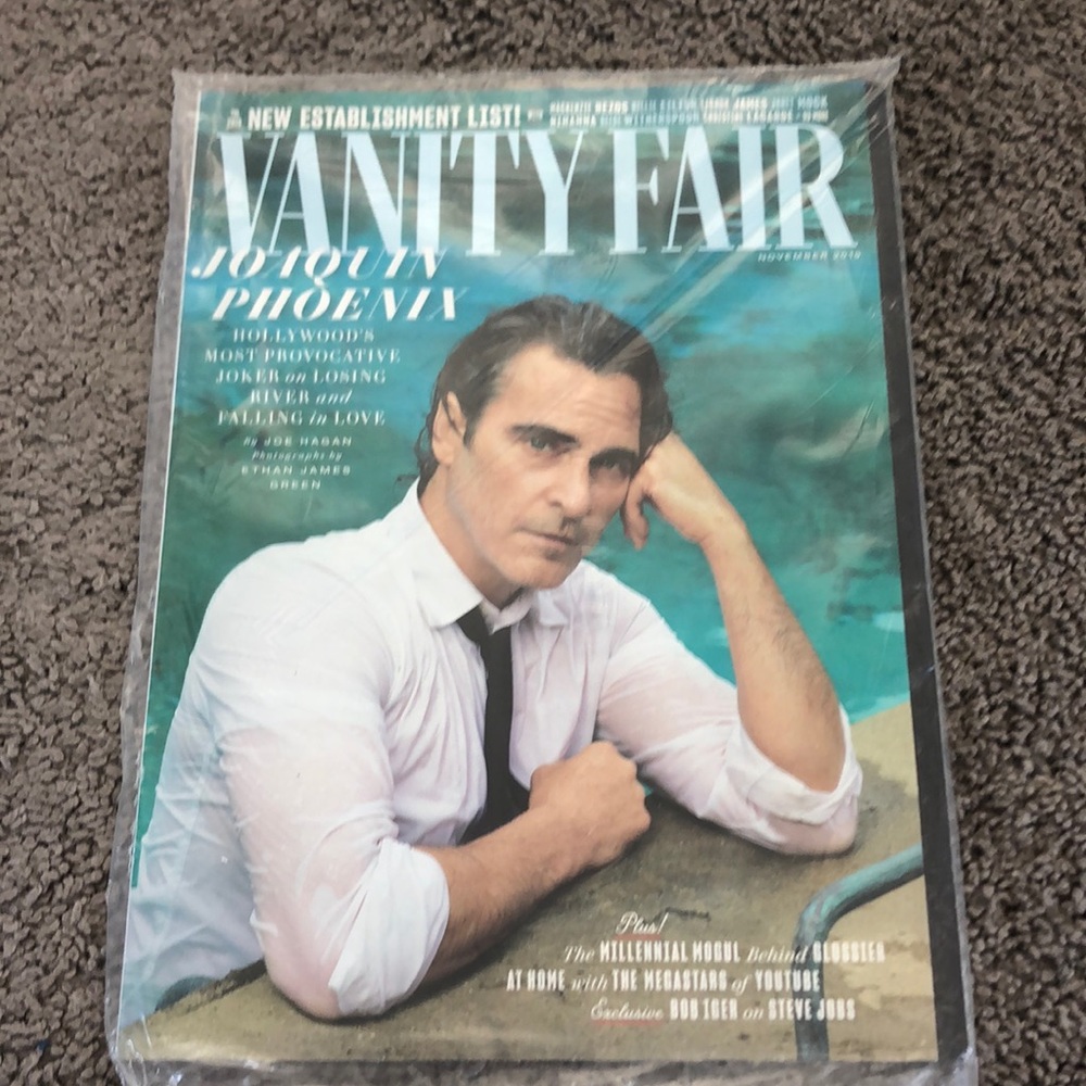 Vanity Fair Joaquin Phoenix Cover Nov 2019